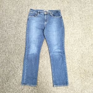 Levi Strauss 725 Hi-Rise Straight Leg Women's Jeans Plus Size 32/14